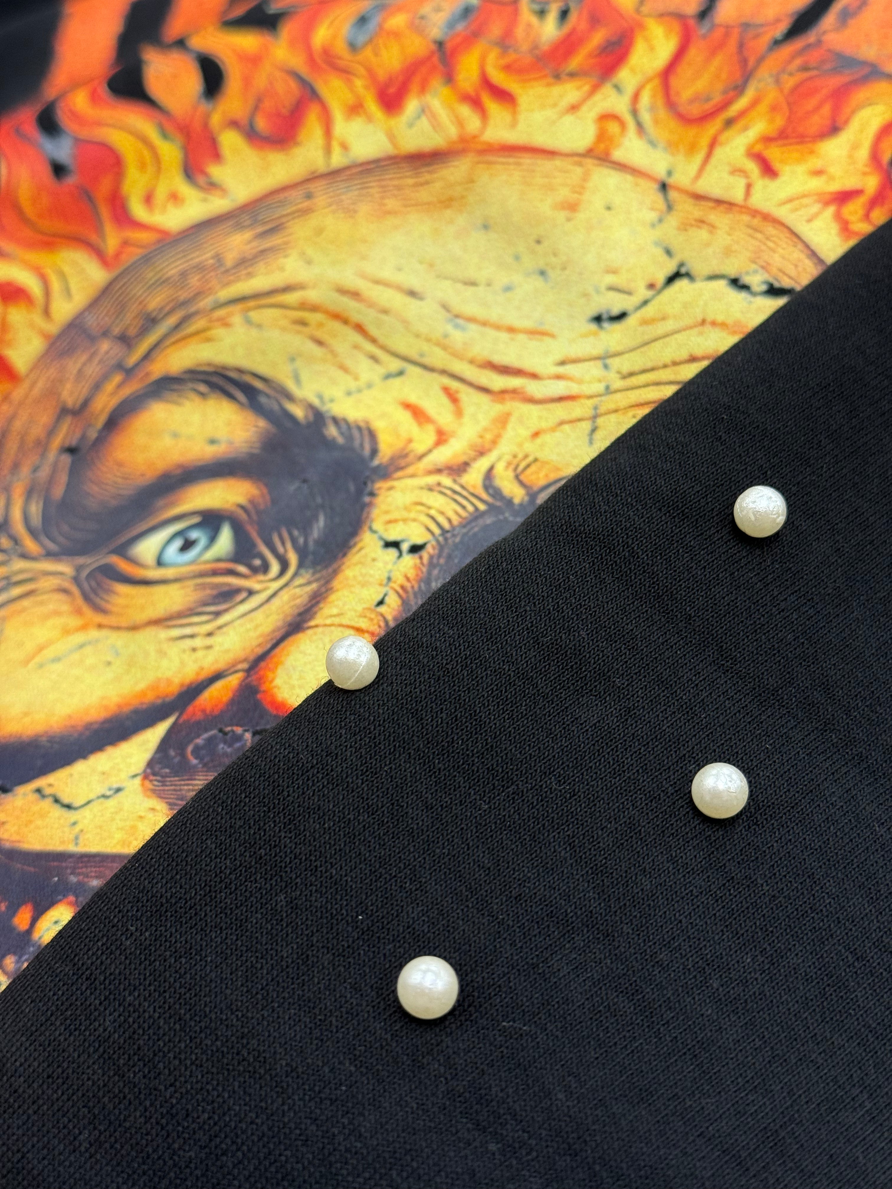 Grinning colossal sun hoodie kids