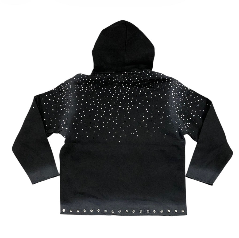 DOG CHAIN HOODIE BLACK DM5227K