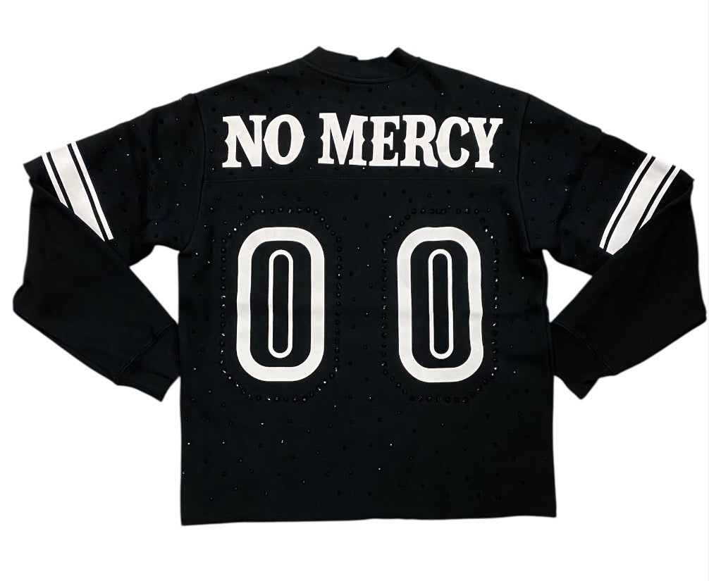 SAINT SWEAT JERZY NO MERCY SHIRT BLACK DM5304BK