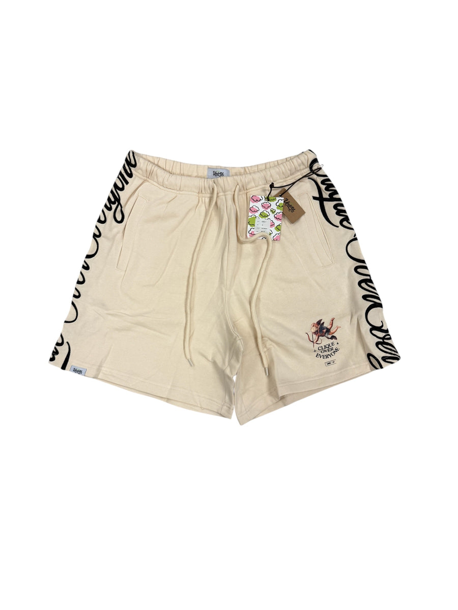 CLIQUE OVER Everyone Shorts OATMEAL us5217