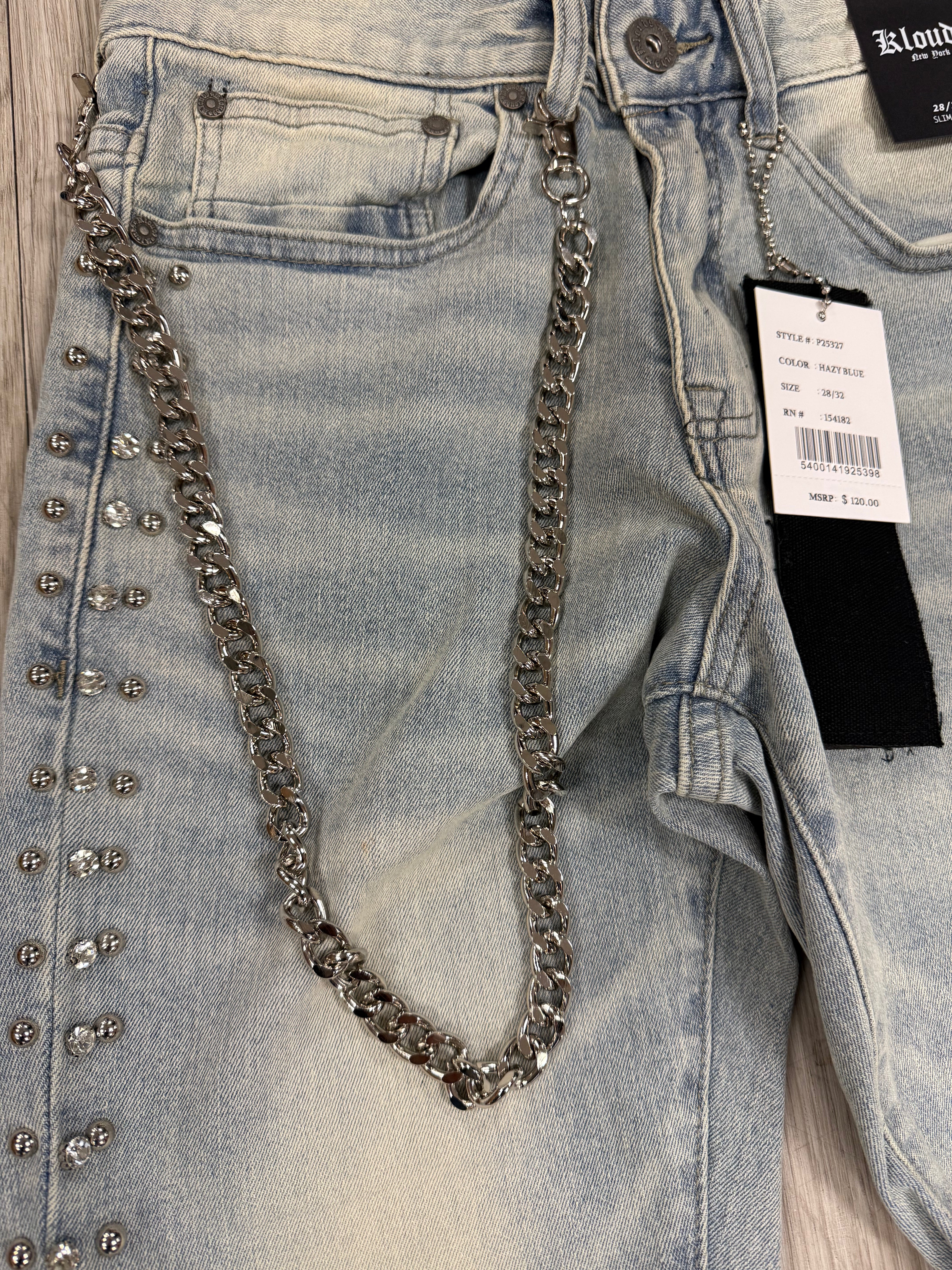 KLOUD9 SLIM JEANS HAZY BLUE P25327