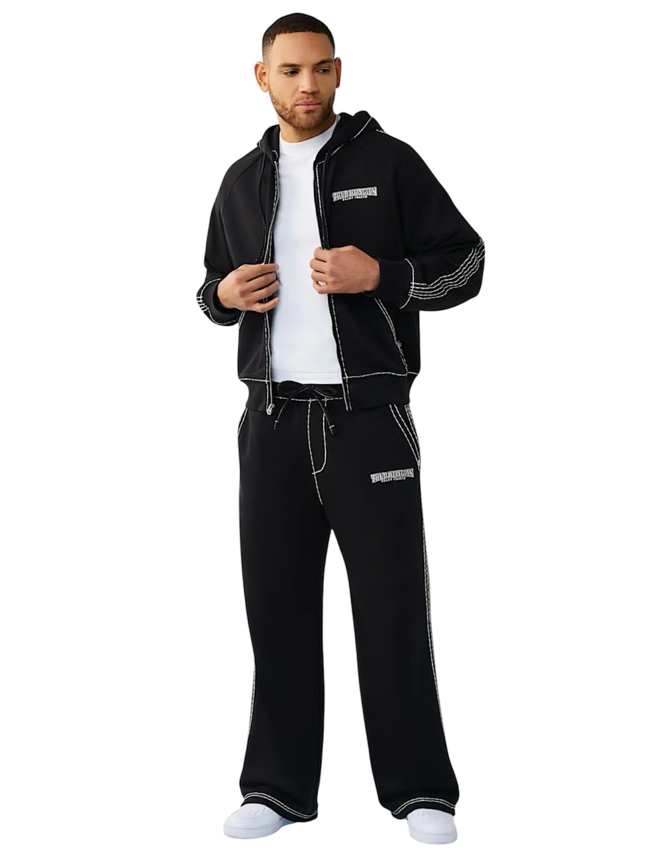 Super T Boxy Zip Hoodie