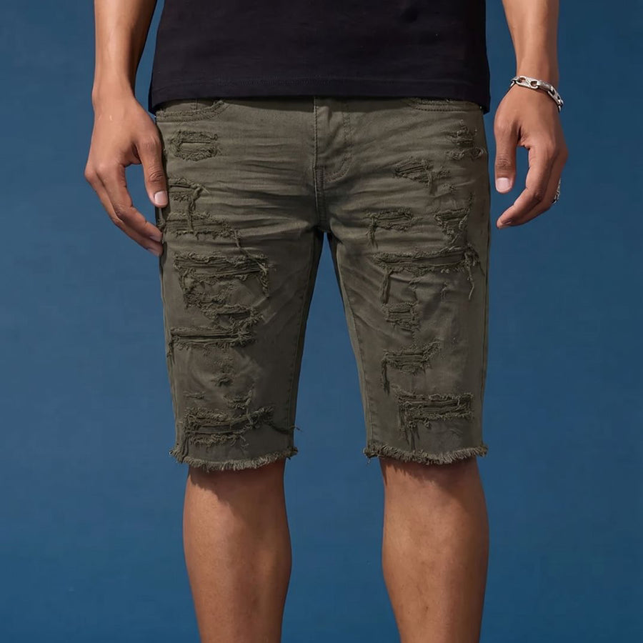 OG - Tulsa Twill Shorts ARMY GREEN J3225S