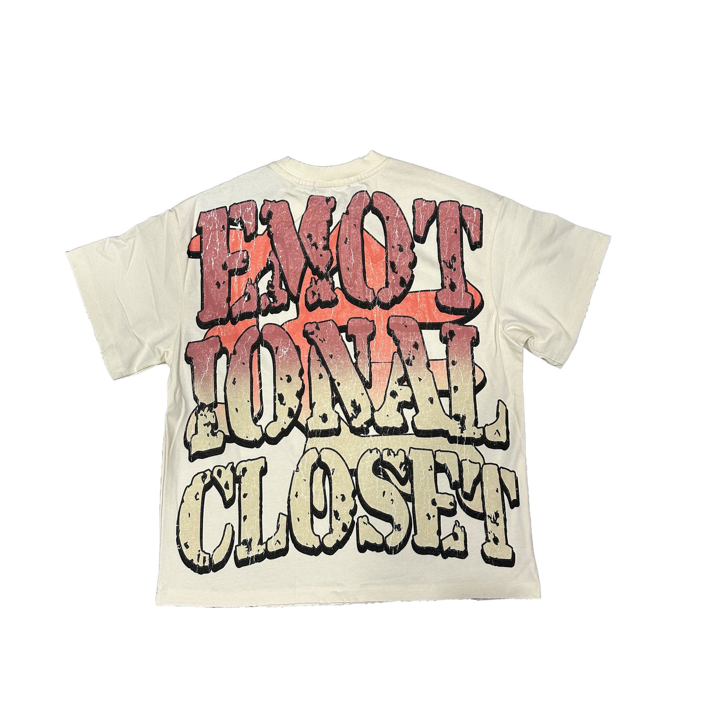 Cream “Deserted” Tee