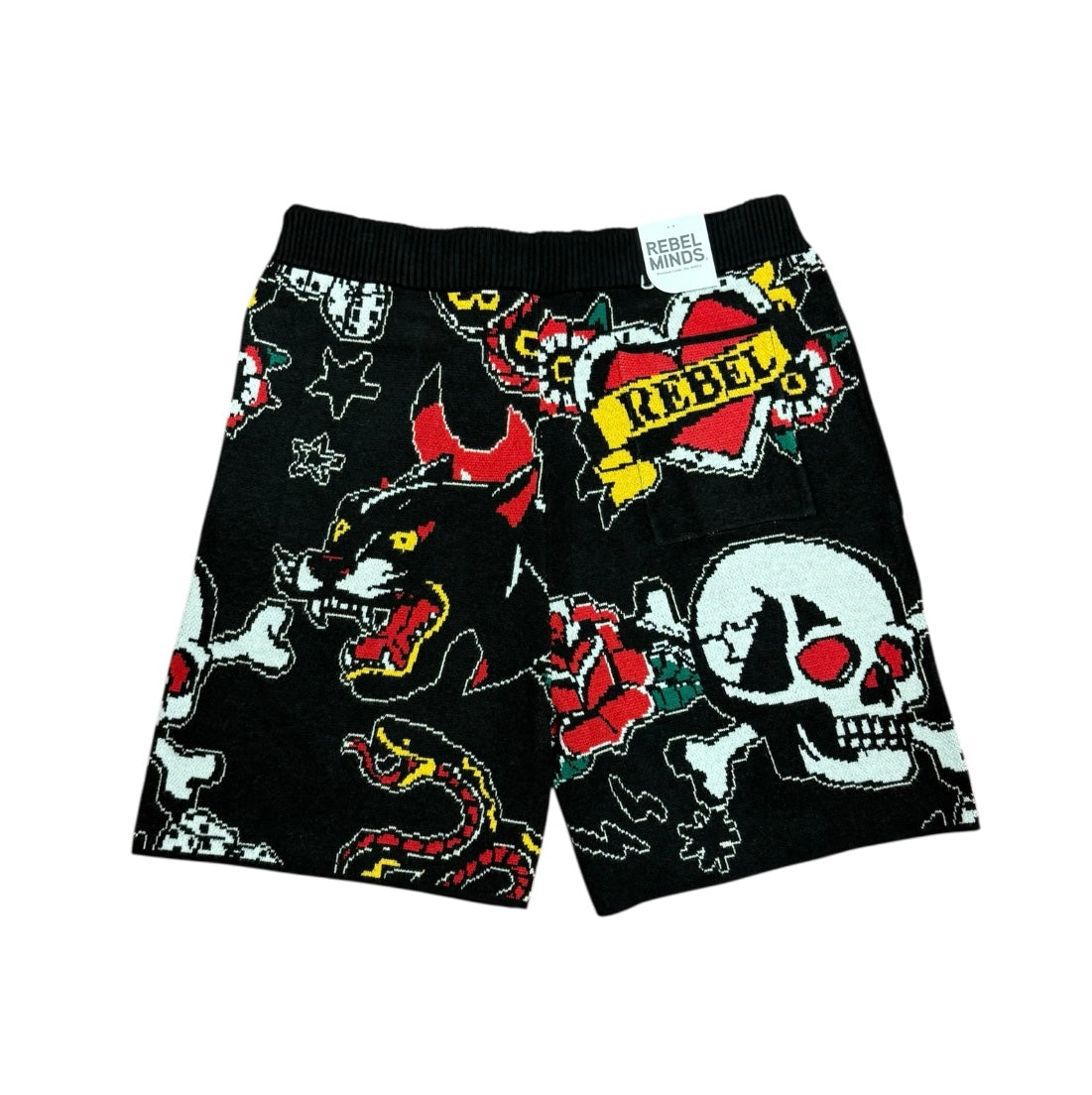 Sweater shorts Black 151-945