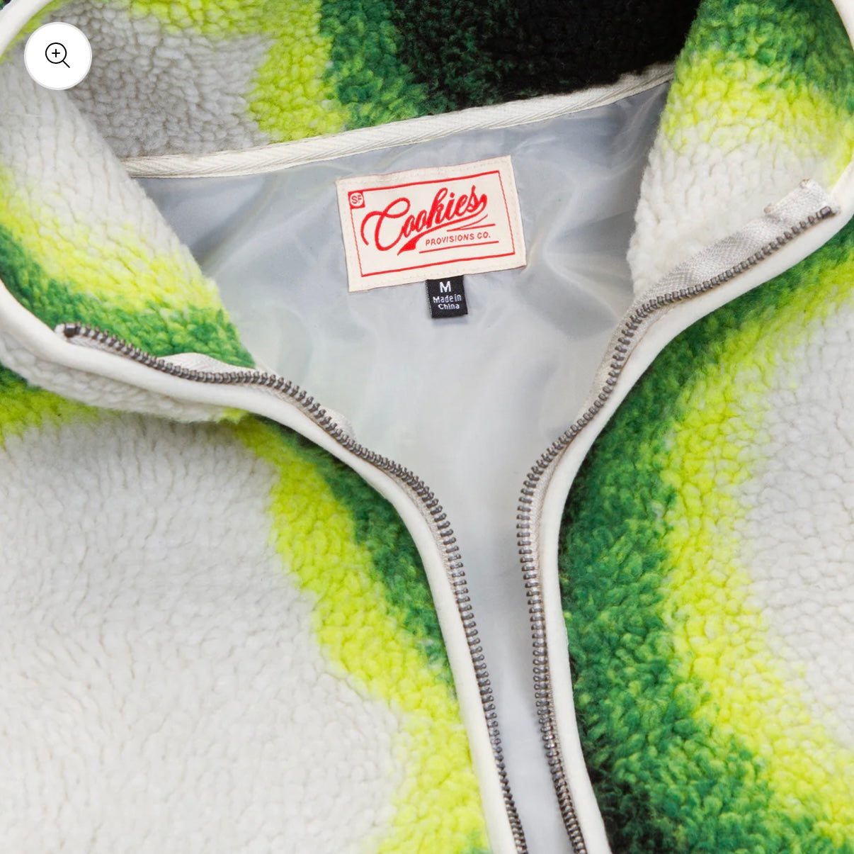 Yellowstone Sherpa Printed Full Zip Jacket