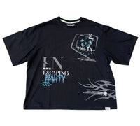 CROPPED ESCAPING REALITY US5112S black
