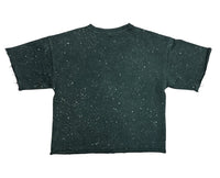 SLAY cropped shirt T5205 black