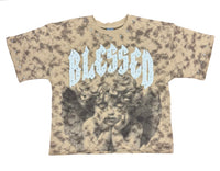 Blessed cropped shirt from taker sand T5209