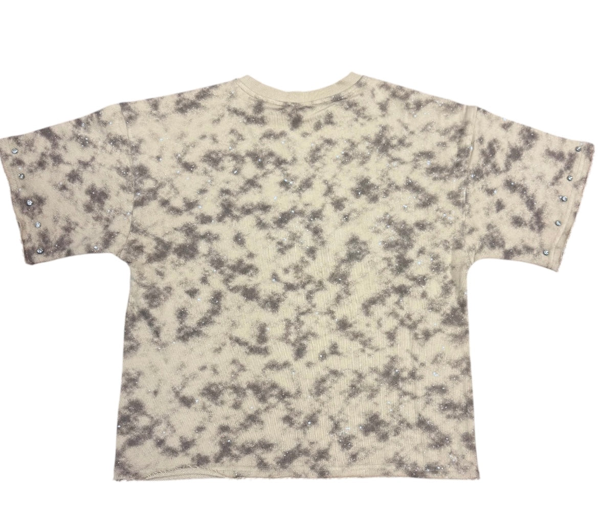 Blessed cropped shirt from taker sand T5209