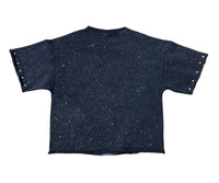 Blessed cropped shirt T5209