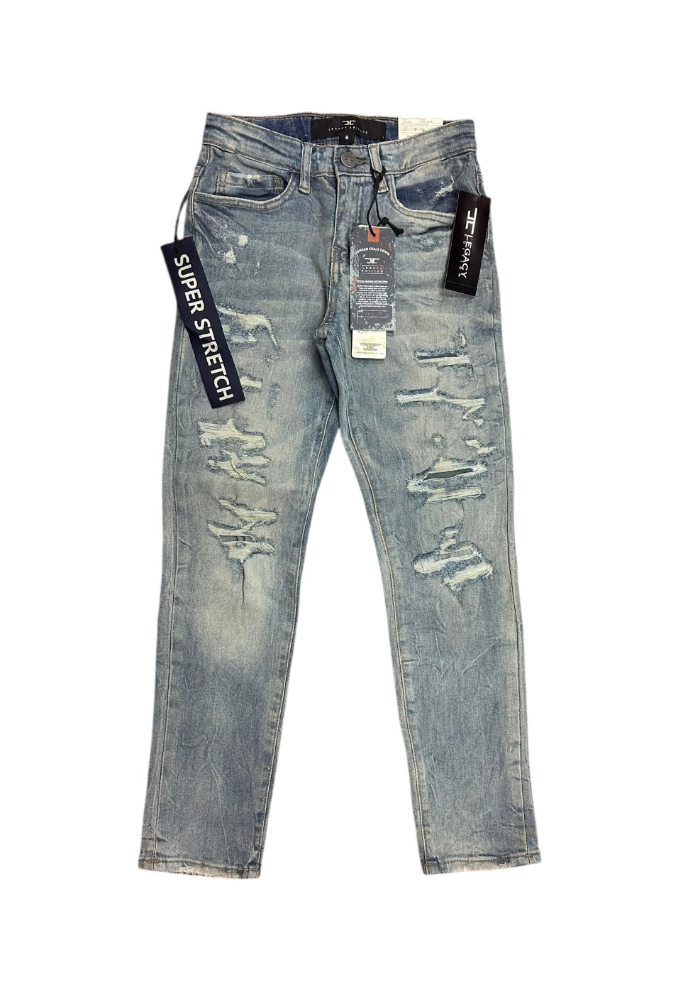 Jordan Craig slim (Iced Lager) kids jeans js2310B