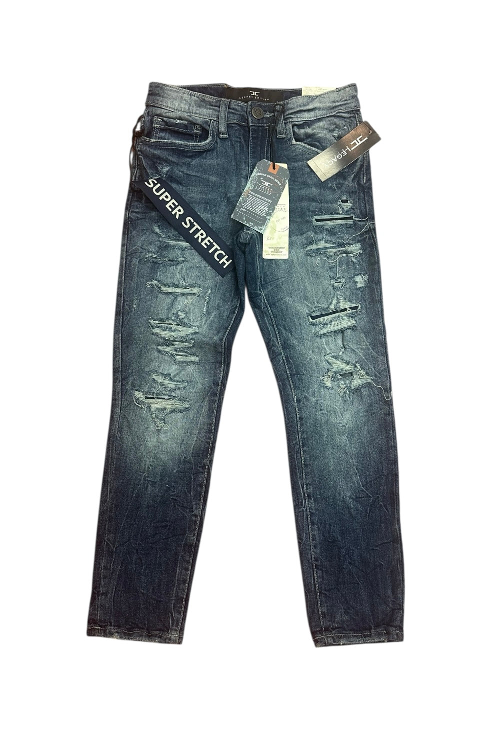 Jordan Craig kids slim(Aged wash)jeans js2310B