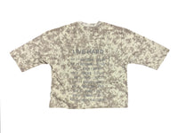 Sky High cropped t-shirts W.Beige T1249c