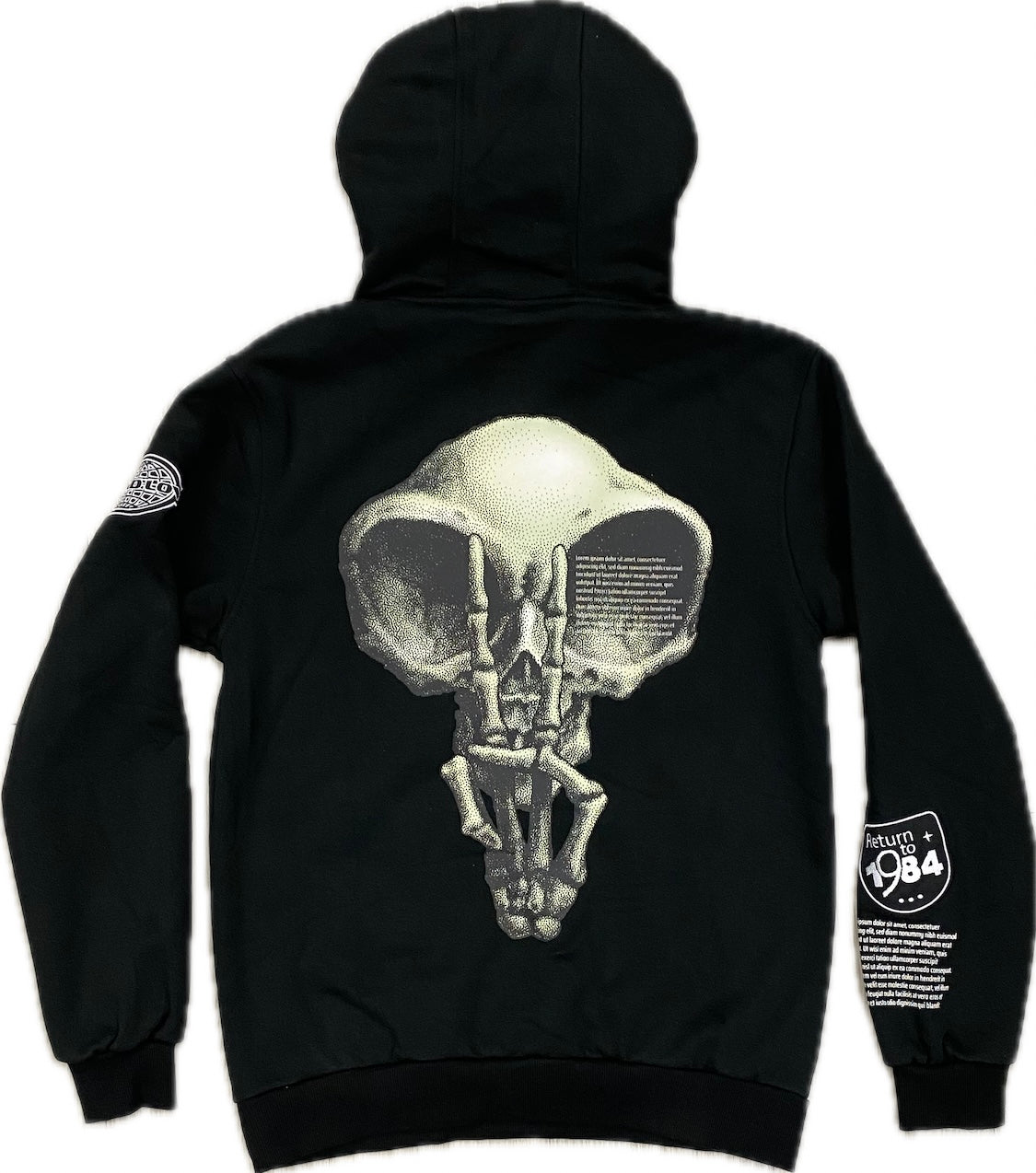 Fifth Loop Skull Hoodie