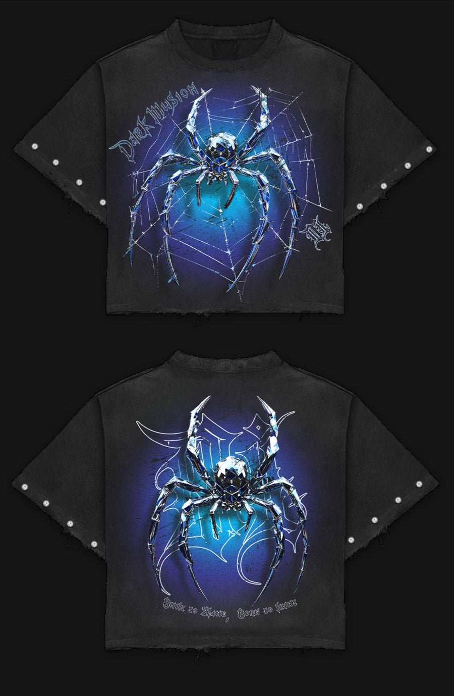 Dark illusion spider