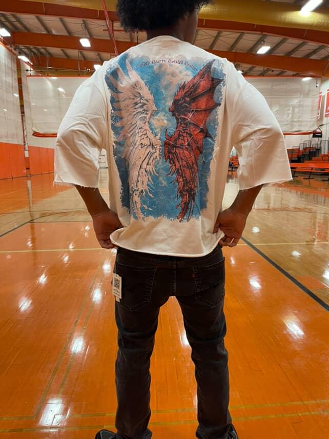 Divided - Off White Tee Shirt