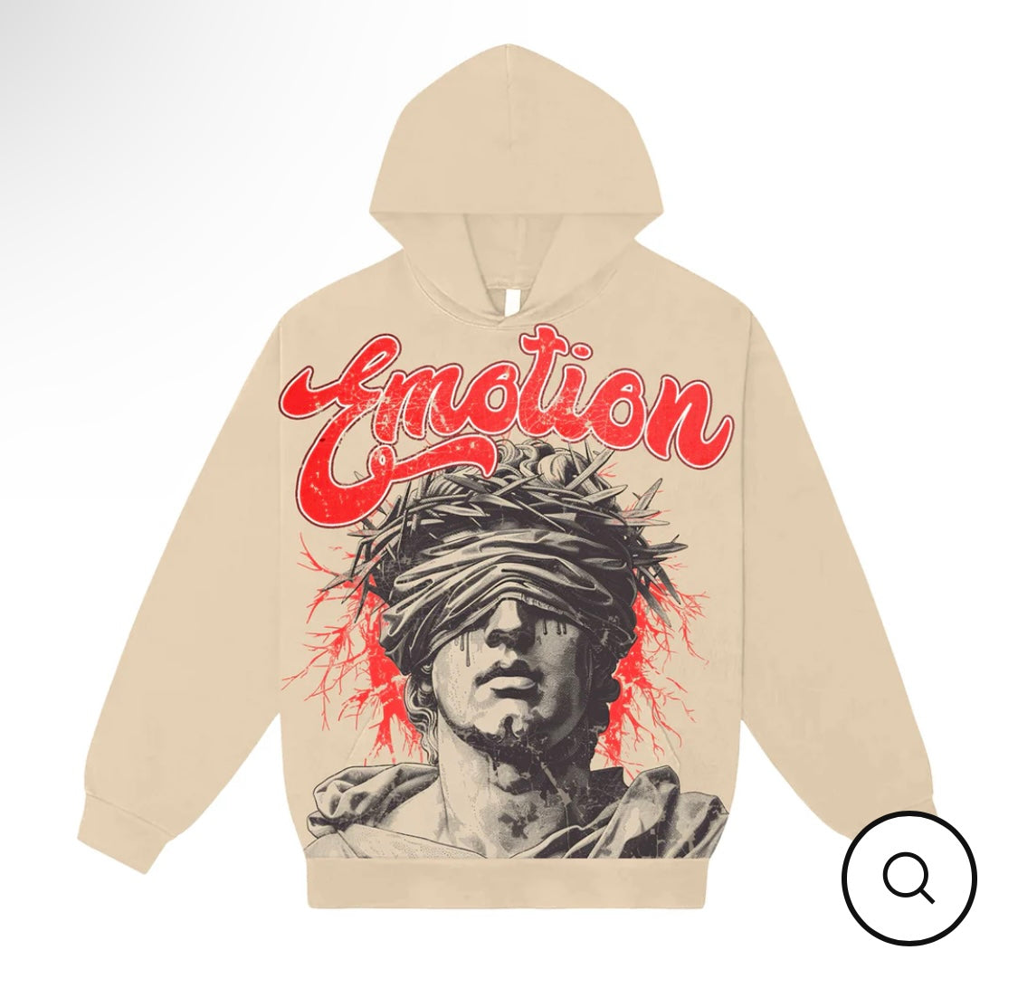 Cream “Blinded” Hoodie