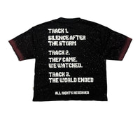 Dooms Day cropped shirt Black  T1455