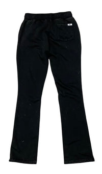 Undrtd Black Plain Sweat Stacks Pants