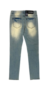 Stone Wash Skinny Fit Jeans