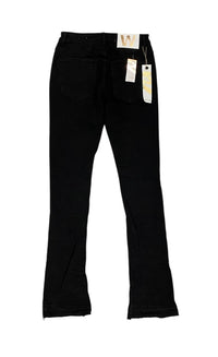 Jet Black Flair Jeans