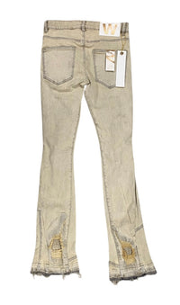 Waimea Grey Sand Wash Flair Jeans
