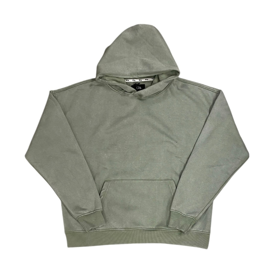 Undrtd seagrass Plain Oversized Hoodie
