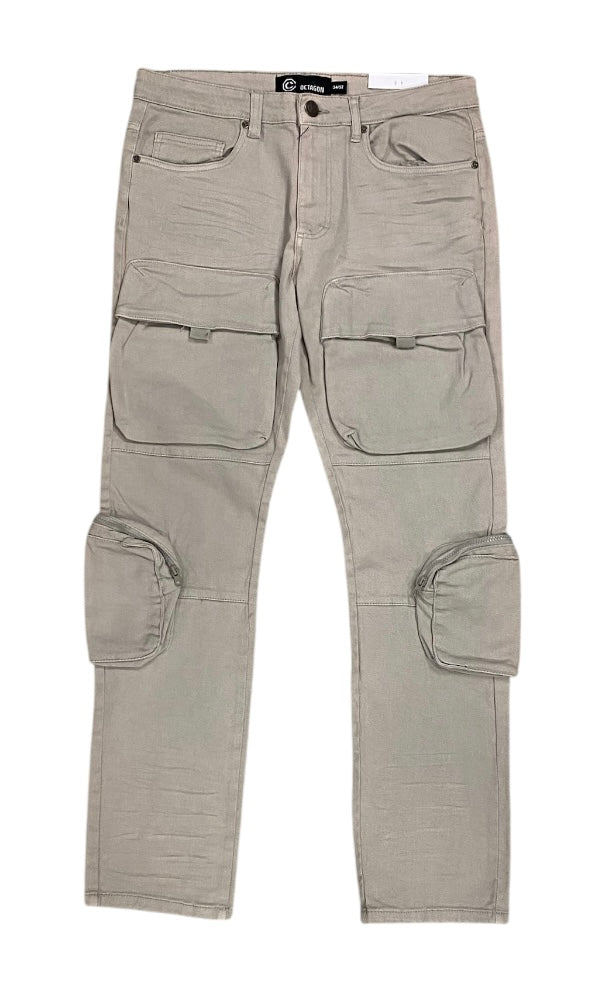 Cargo LT Grey Jeans