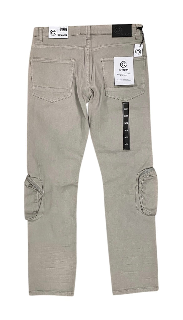 Cargo LT Grey Jeans