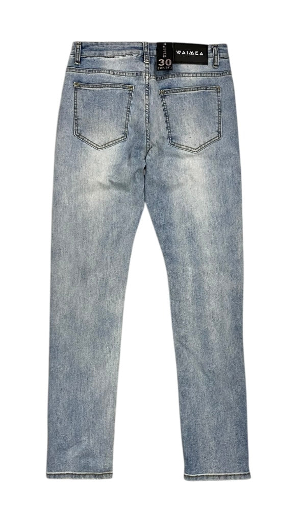 Waimea Skinny Fit Blue Wash Jeans