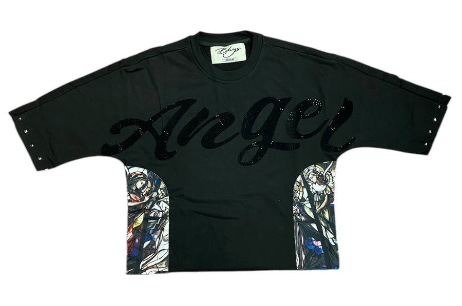Angel Cropped T-Shirt T1275