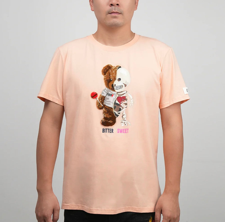 BITTER-SWEET Mens Graphic Fitted T-shirt
