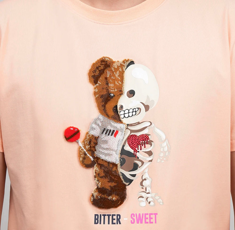 BITTER-SWEET Mens Graphic Fitted T-shirt