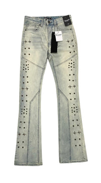 Stacked Fit Ice Blue Jeans