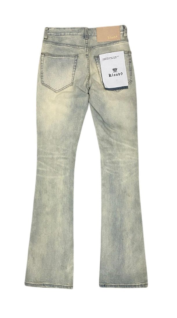 Stacked Fit Ice Blue Jeans