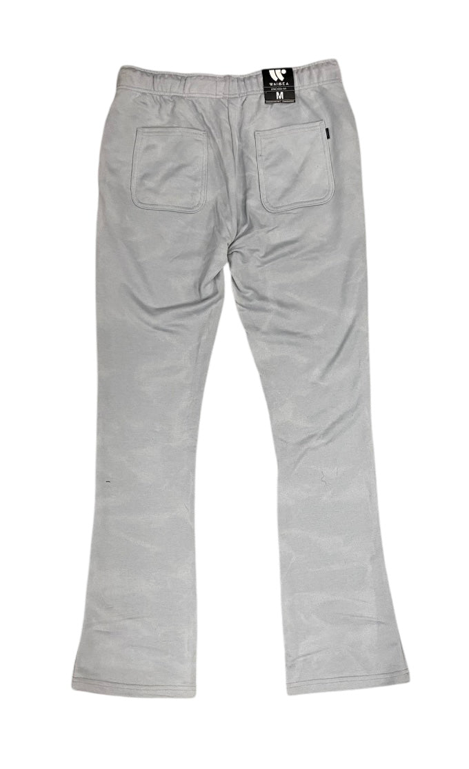 Waimea Stacked Grey Sweatpants