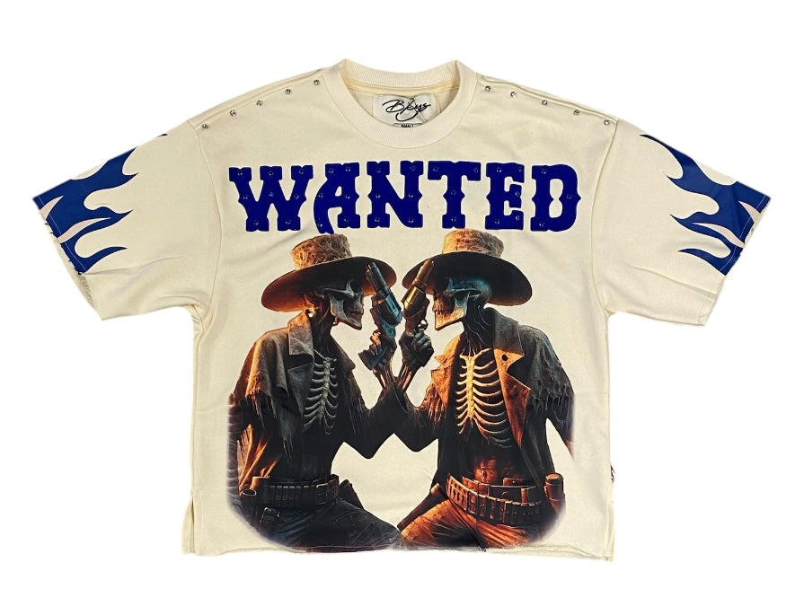 Wanted Cropped T-Shirt