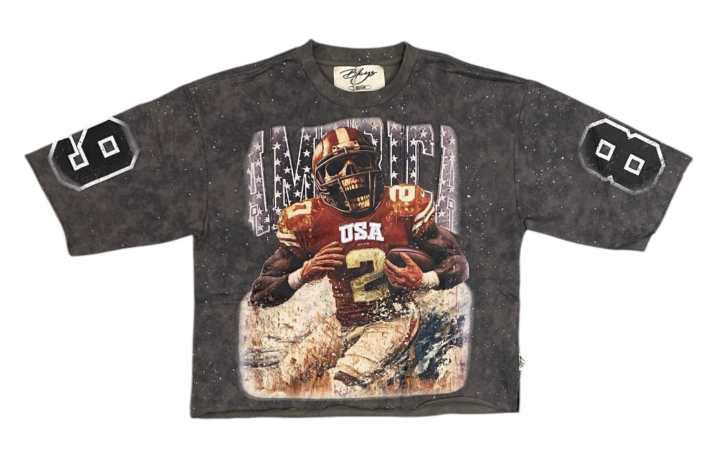 America Cropped T-Shirt