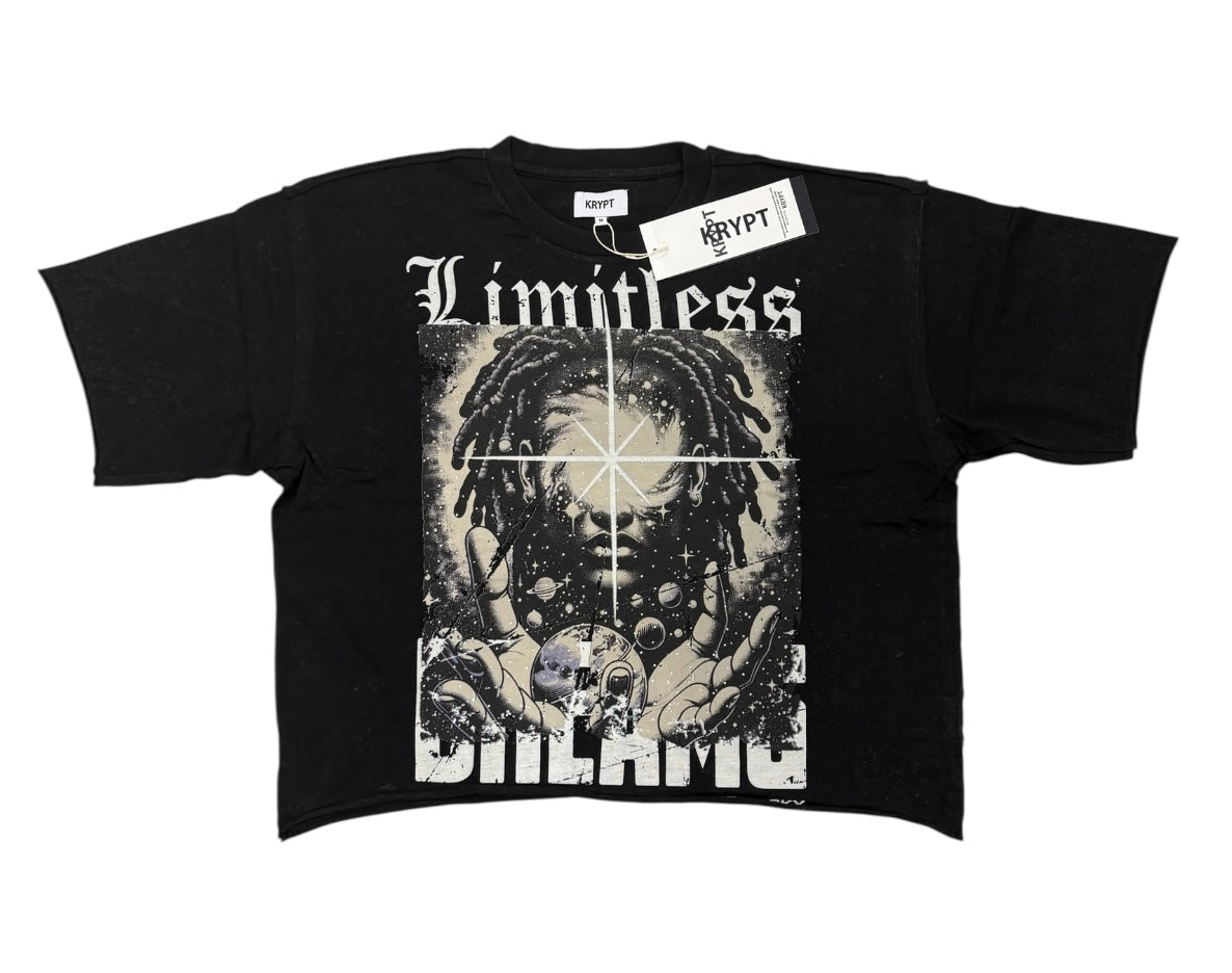 Timeless cropped shirt Black