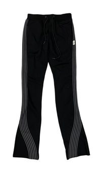 Fleece Striped Stack Sweatpants P1264