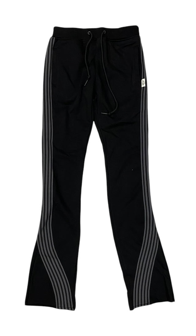Fleece Striped Stack Sweatpants