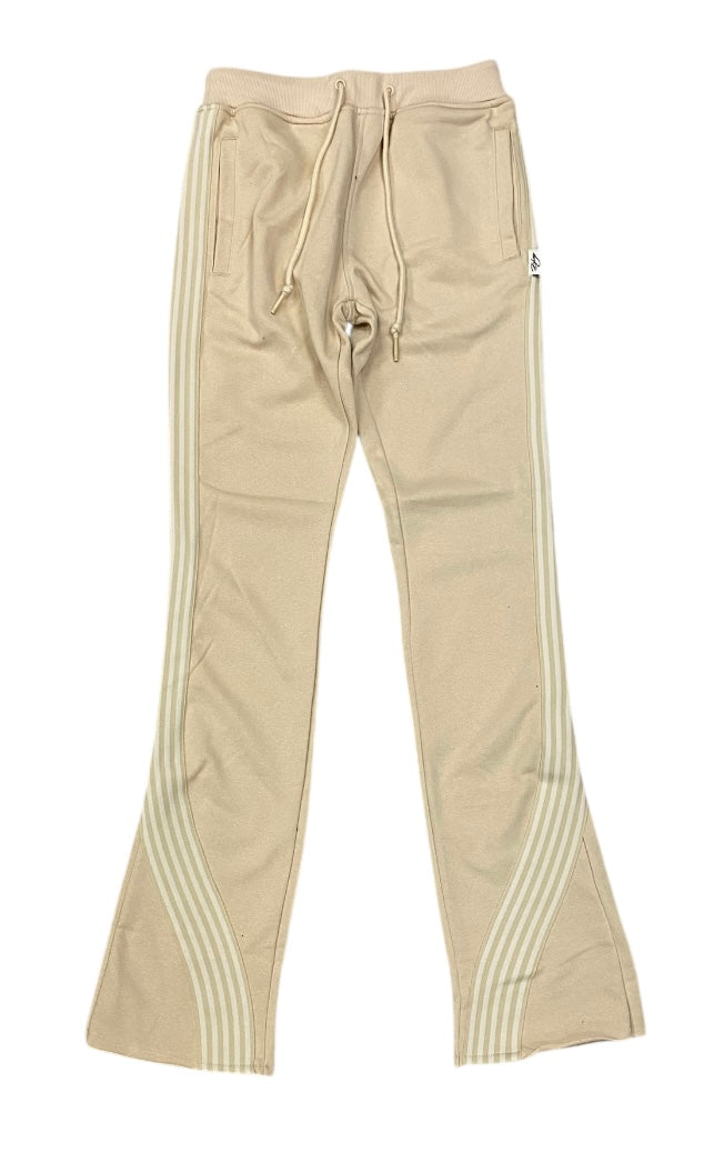 Fleece Striped Stack Sweatpants