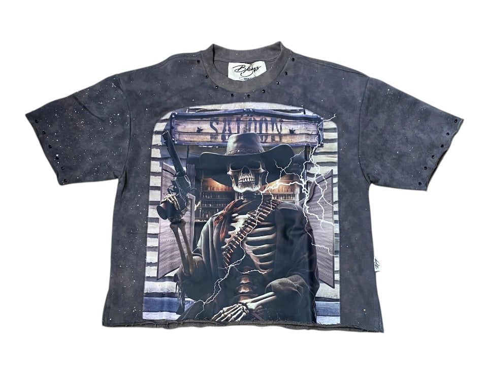 Reaper of The West Cropped T-Shirt
