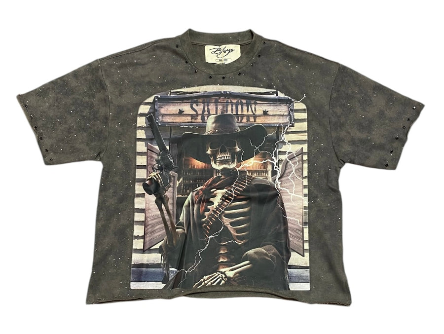 Reaper of The West Cropped T-Shirt T1245