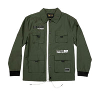 ANAS Men's premium crispy nylon long sleeve coach jacket’s