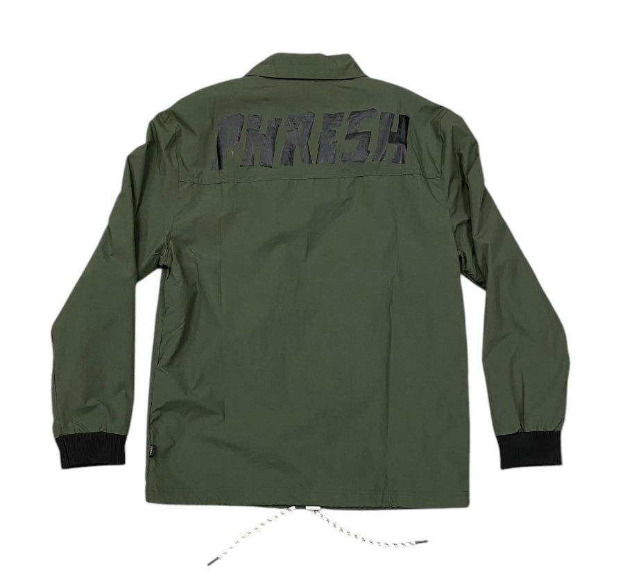 ANAS Men's premium crispy nylon long sleeve coach jacket’s