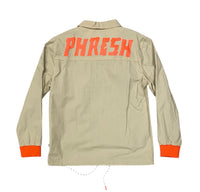NUAL Men's premium crispy nylon long sleeve coach jacket’s