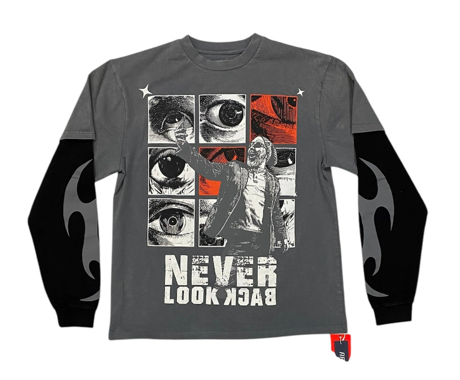 Never Look Back Cropped T-Shirt