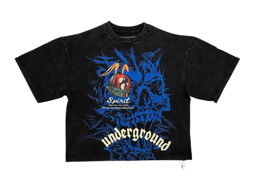 Underground Cropped T-Shirt
